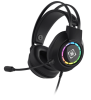 Deltaco Gaming DH220 Trådbundet RGB Gaming Headset - Svart, bild 2