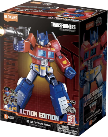 Blokees Transformers Action Edition 01 - G1 Optimus Prime Model Kit Figure