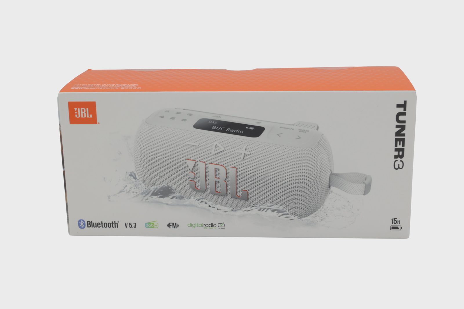JBL Tuner 3 Bluetooth-högtalare, vit