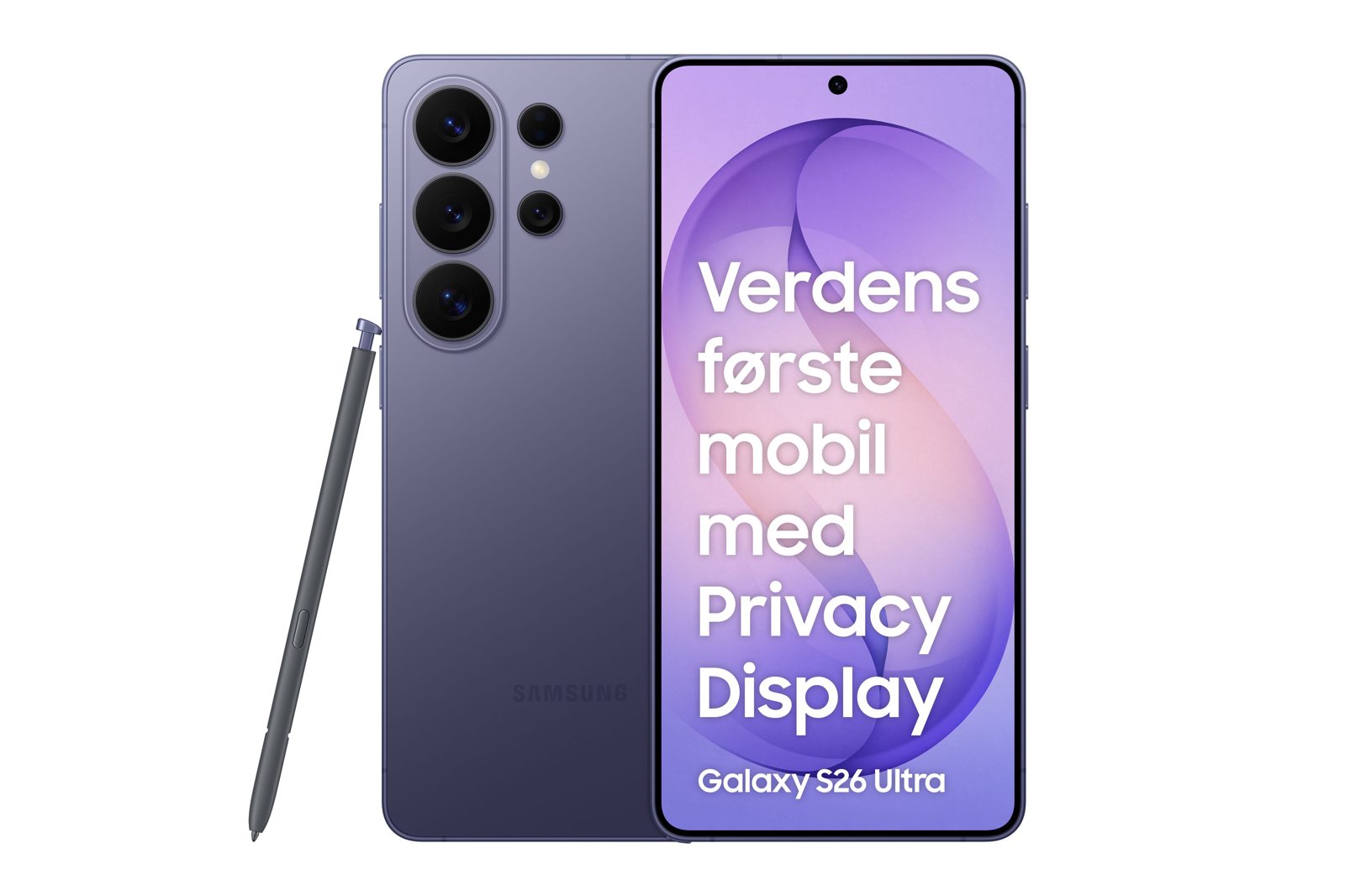 Samsung Galaxy S26 Ultra 512 GB, Cobalt Violet, bild 2
