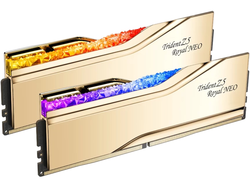 G.Skill 32GB (2x16GB) DDR5 8000MHz CL38 Trident Z5 Royal Guld AMD EXPO, bild 4