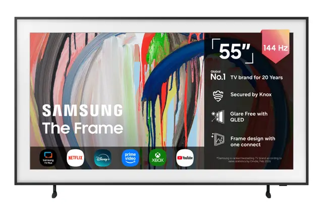 Samsung The Frame 55" 4K QLED TV 2026 TQ55LS03HAUXXC