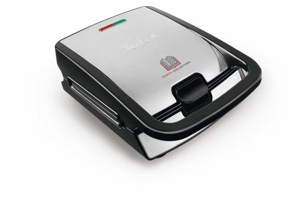 Tefal Snack Collection Sw854d incl. Toaster plates, Ribbed plates, Waffle plates, Mini-pancake plates