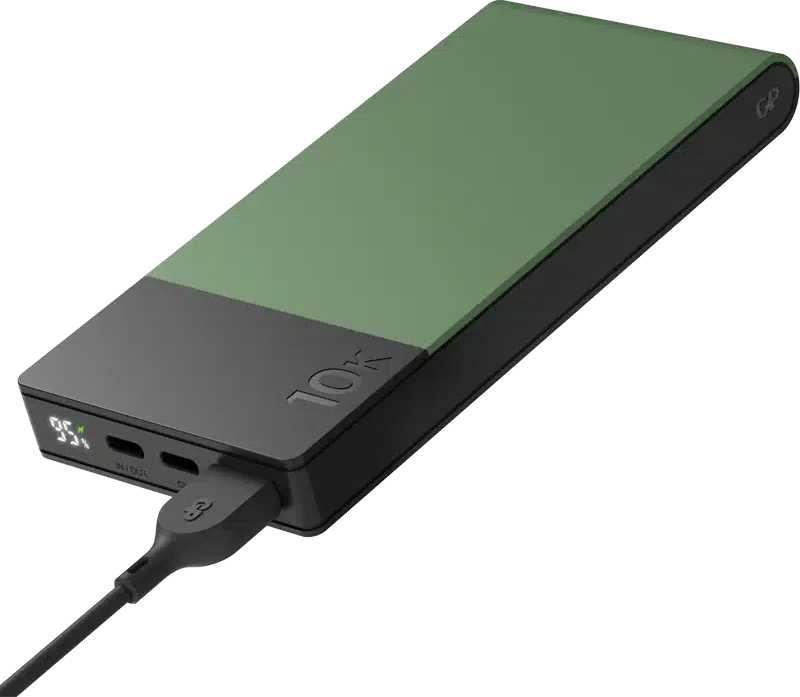 GP PowerBank M2+, 10000 mAh, Grön