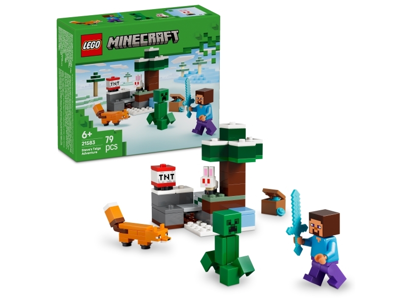 LEGO Minecraft Steves taigaäventyr 21583, bild 5