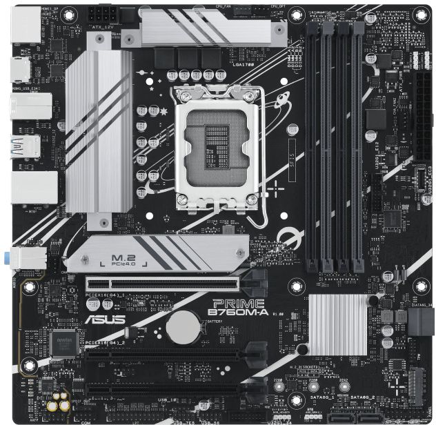 ASUS Prime B760M-A-CSM mATX LGA1700, bild 5