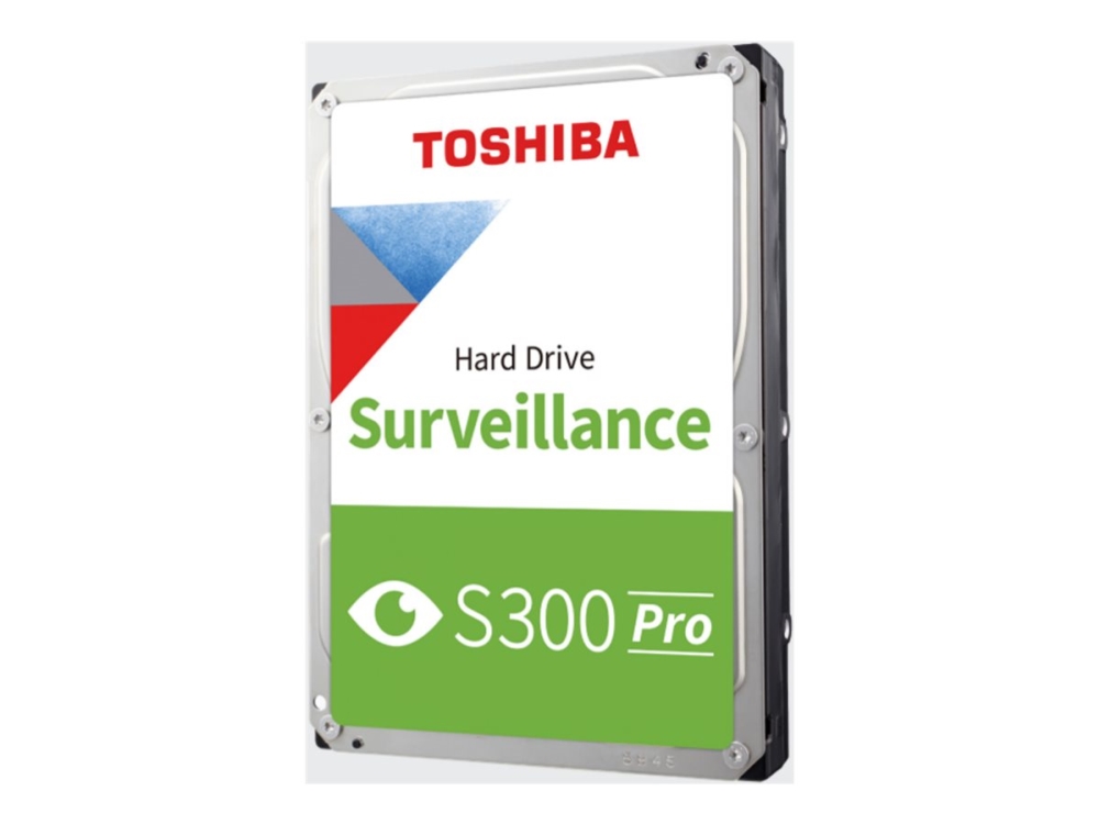 Toshiba S300 Pro MD10ADA10TV övervakningshårddisk 10 TB 3.5 SATA 6 Gb/s