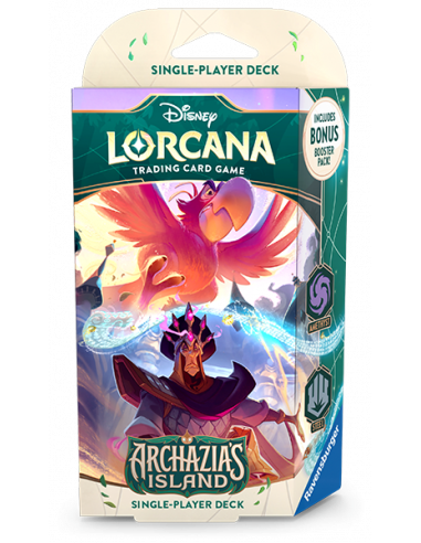 Disney Lorcana TCG: Archazia’s Island Starter Deck - Amethyst & Steel