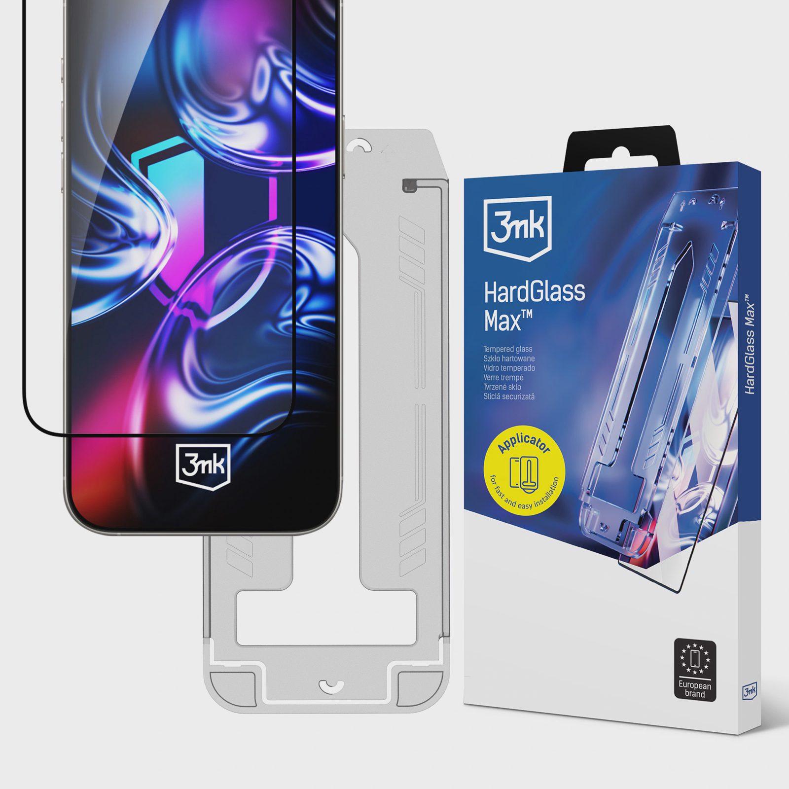 3mk HardGlass Max härdat glas för Samsung Galaxy A25 5G