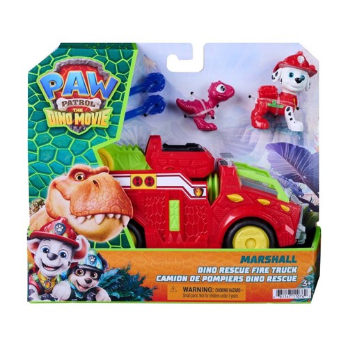 Paw Patrol - The Dino Movie - Marshall Dino Rescue Fire Truck