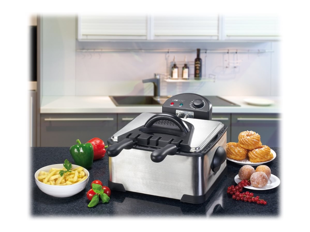 Clatronic FR 3195 - Fritureapparat - 2,2 kW
