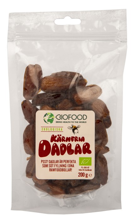 Biofood Dadlar Kärnfria 200 g