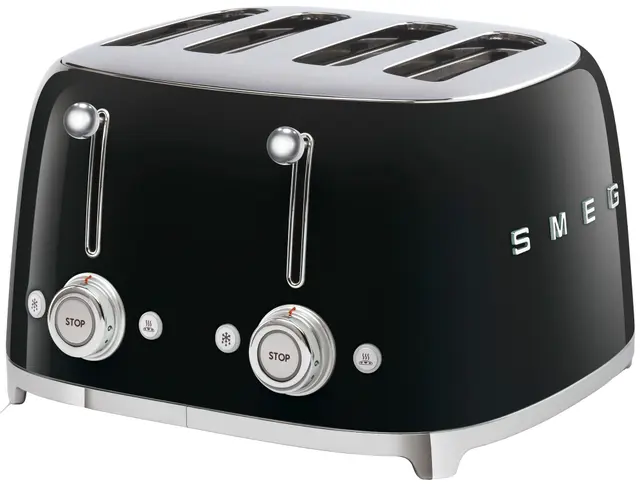 Smeg 50’s Style brödrost TSF03BLEU (svart)