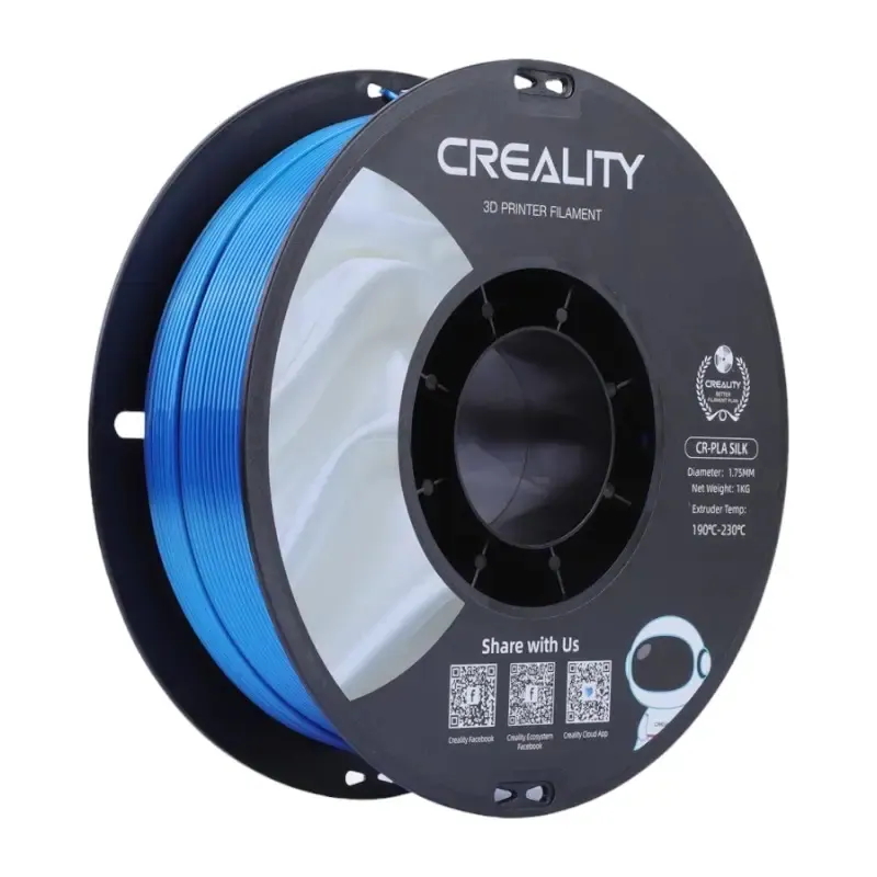 Creality3D - Blå - 1 kg - box - CR-Silk PLA filament (3D)