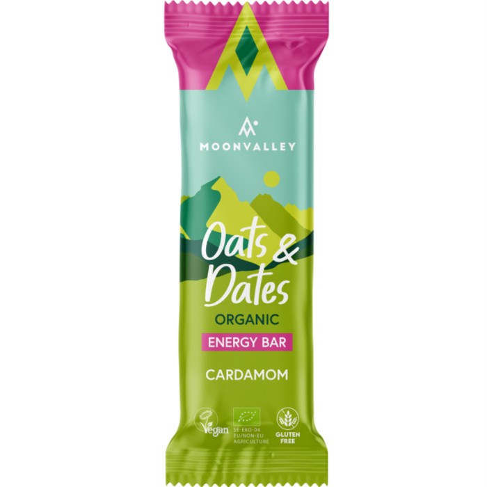 Moonvalley Vegan Energy Bar Oats & Dates - Cardamom 50 g