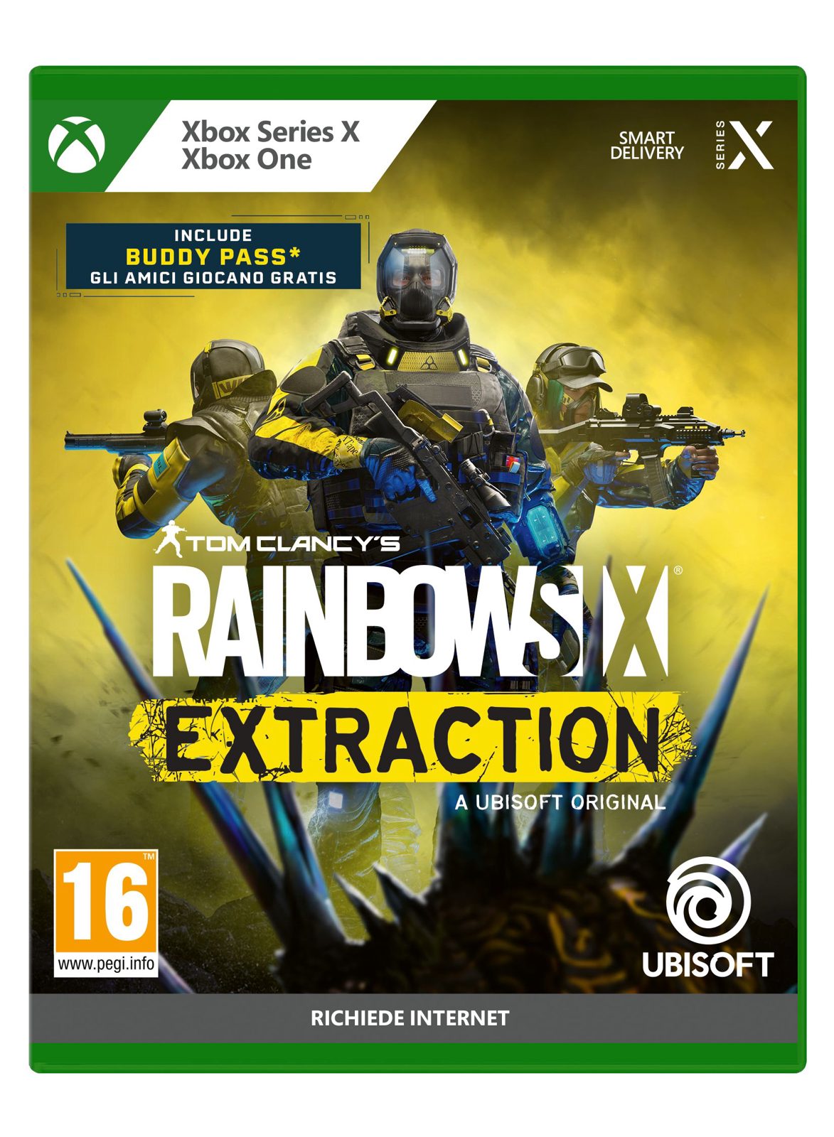 Ubisoft Gra XboxOne/Xbox Series X Rainbow Six Extraction, Xbox Series X, Multiplayer-läget, M (Mogen), Fysiskt medium