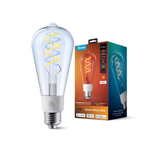 Govee Smart Edison Bulb E27 / RGBWW LED / ST64