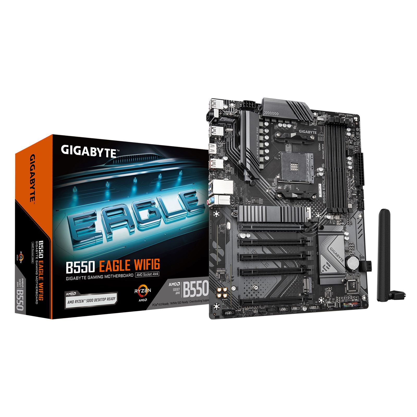 Gigabyte B550 EAGLE WIFI6 / Socket AM4 / ATX / AMD B550 / DDR4, bild 4