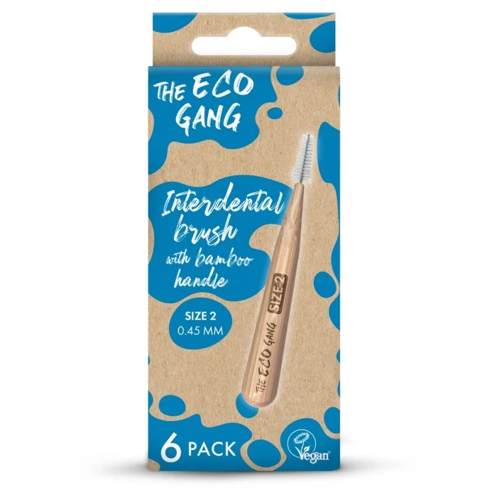 The Eco Gang Bamboo Mellanrumsborste 0,45 mm 6 st