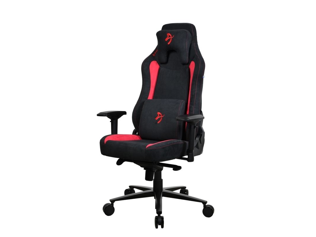 Arozzi Vernazza Supersoft Fabric Gamingstol - Röd, bild 2