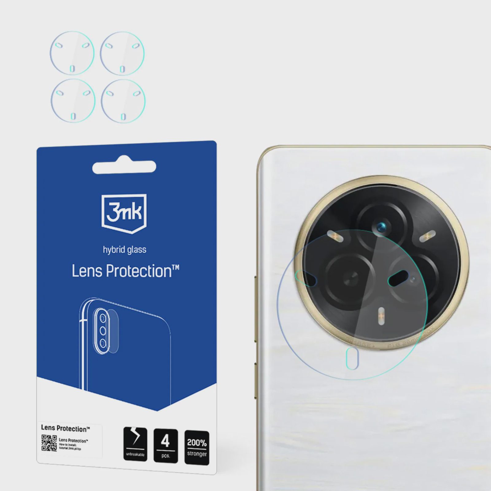 3mk Linsskydd – Kameraglas för Realme 14 Pro
