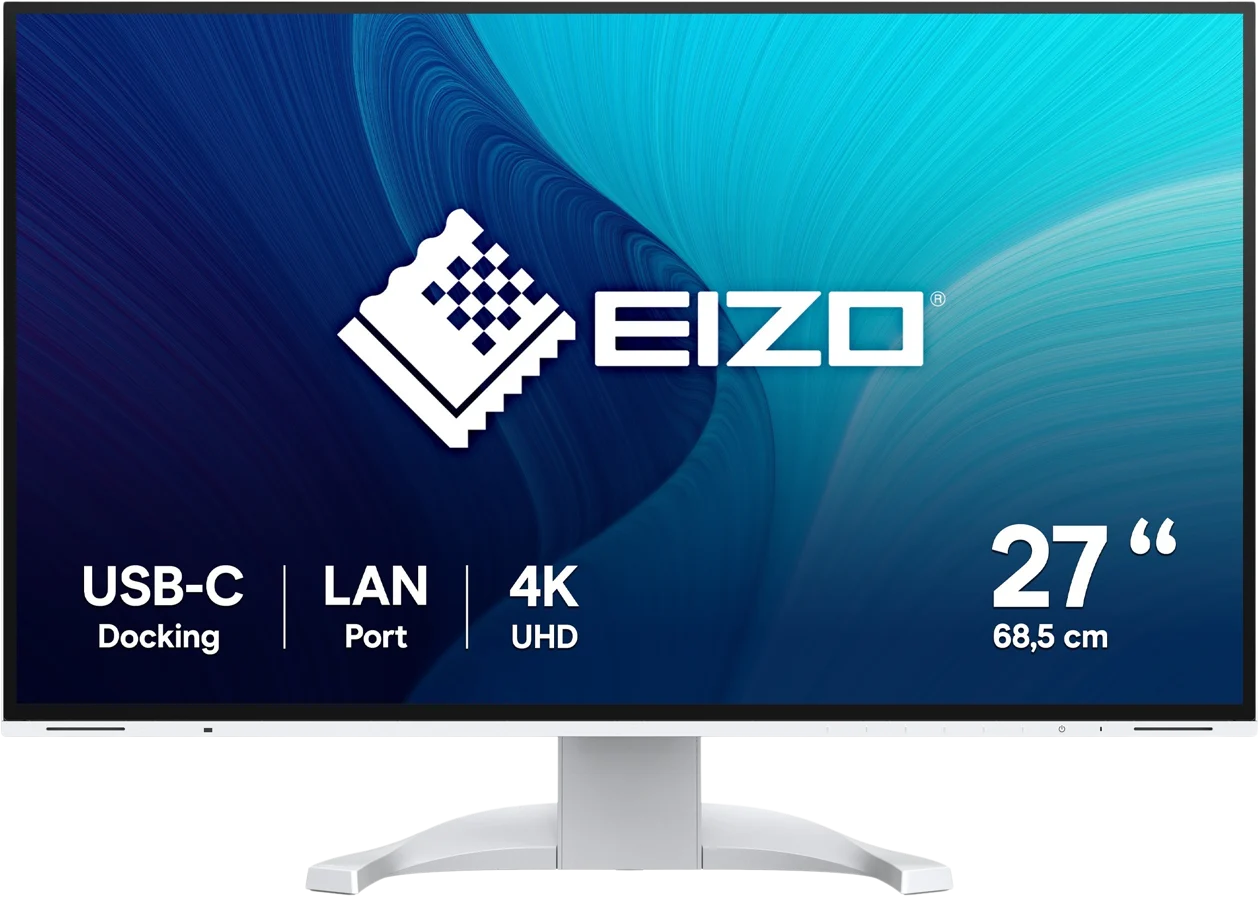 EIZO 27" FlexScan EV2740X-WT IPS 4K, bild 2