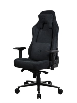 Arozzi Vernazza Supersoft Fabric gamingstol (svart)