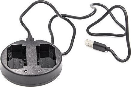 Extra dubbelladdare för Sony NP-FZ100-batteri till digitalkamera