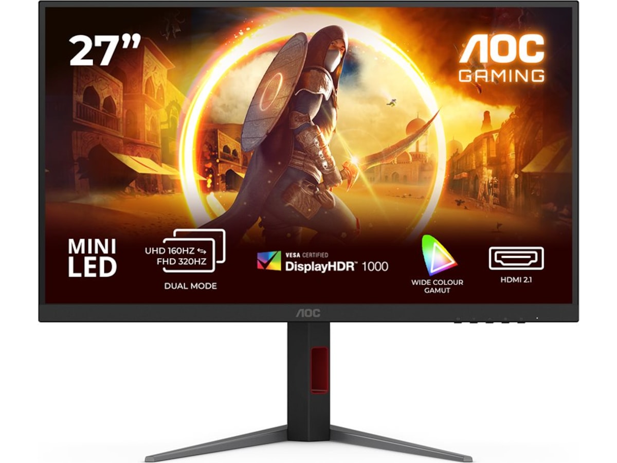 AOC Gaming U27G4XM 27" - 3840x2160 Mini LED 160Hz