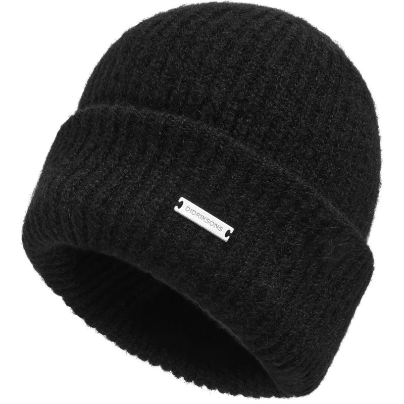 Didriksons Malin Beanie Black - OneSize