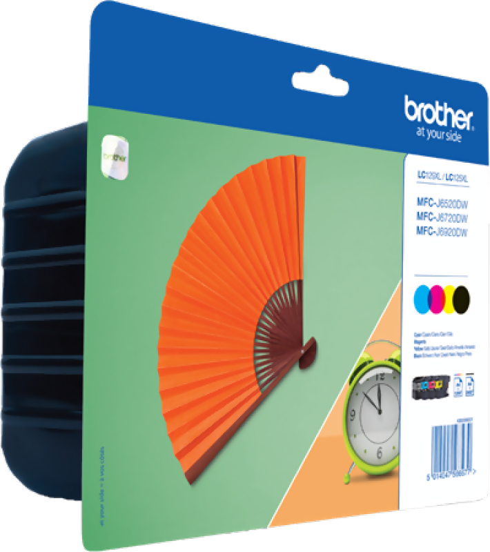 Brother LC129XL multipack bläckpatroner
