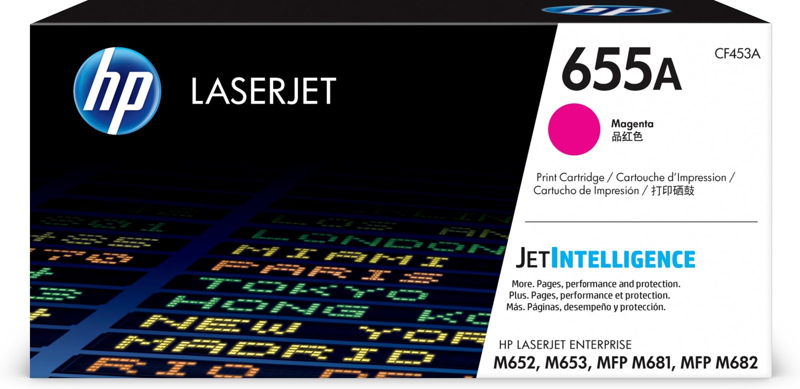 HP 655A Magenta, 10500 sidor, bild 3