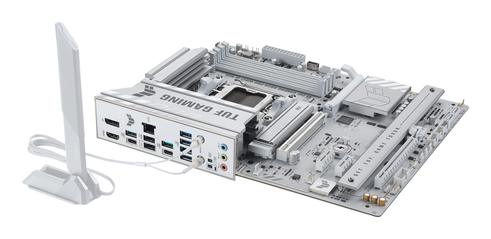 ASUS TUF Gaming B850-Pro WIFI7 White Neo, bild 3
