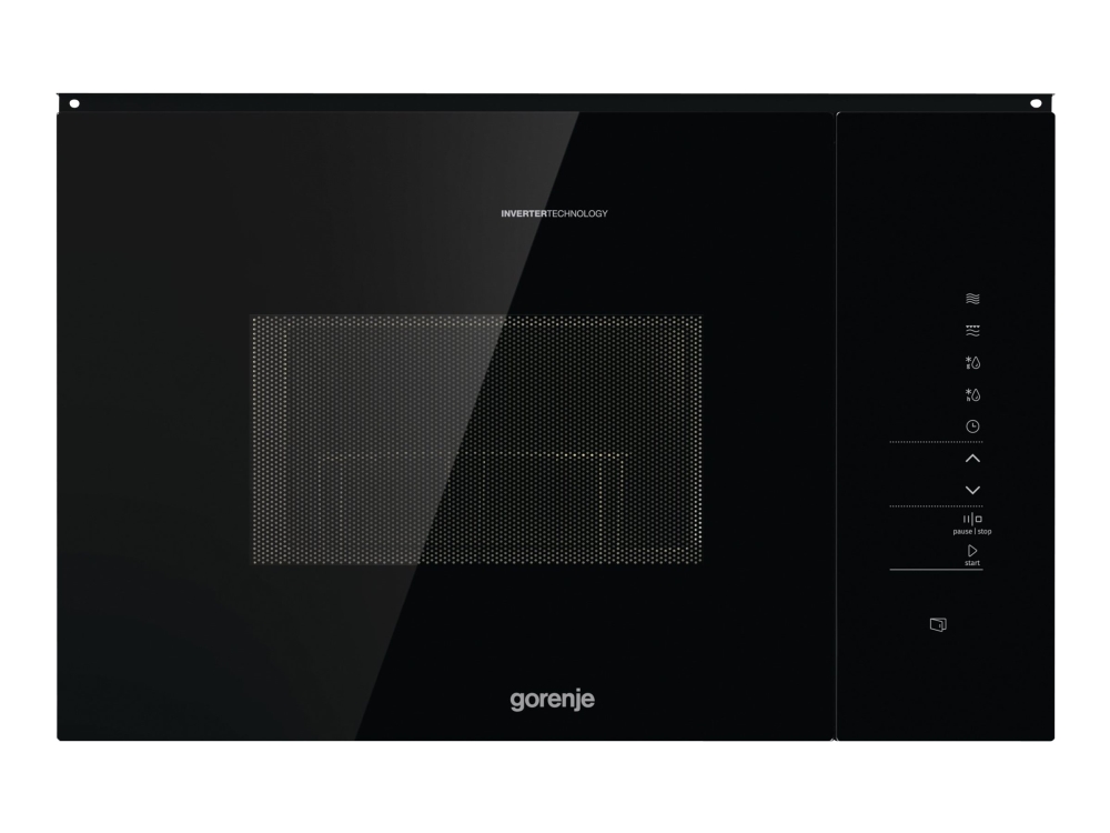 Gorenje BMI251SG3BG - Mikrovågsugn med grill - inbyggd - 25 liter - 900 W - svart