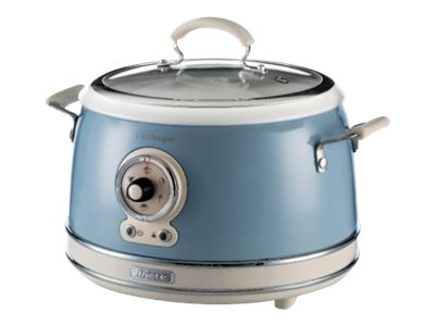 Ariete Vintage 2904 - Riskokare/långsam kokare - 3.5 liter - 700 W - himmelsblå