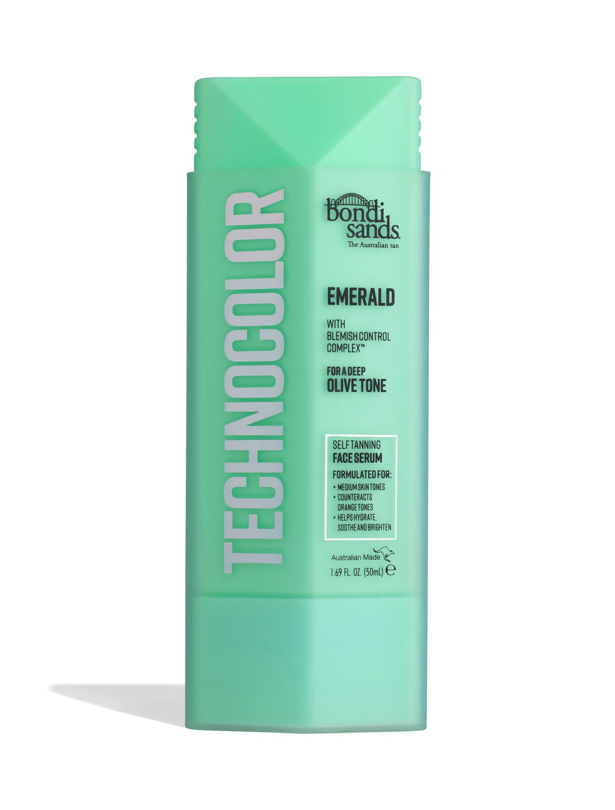 Bondi Sands Technocolor Self Tanning Face Serum Emerald Emerald