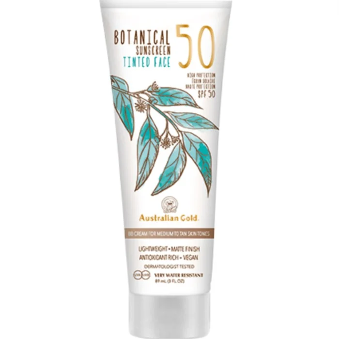 Australian Gold Botanical SPF 50 Botanical Tinted Face Medium Medium