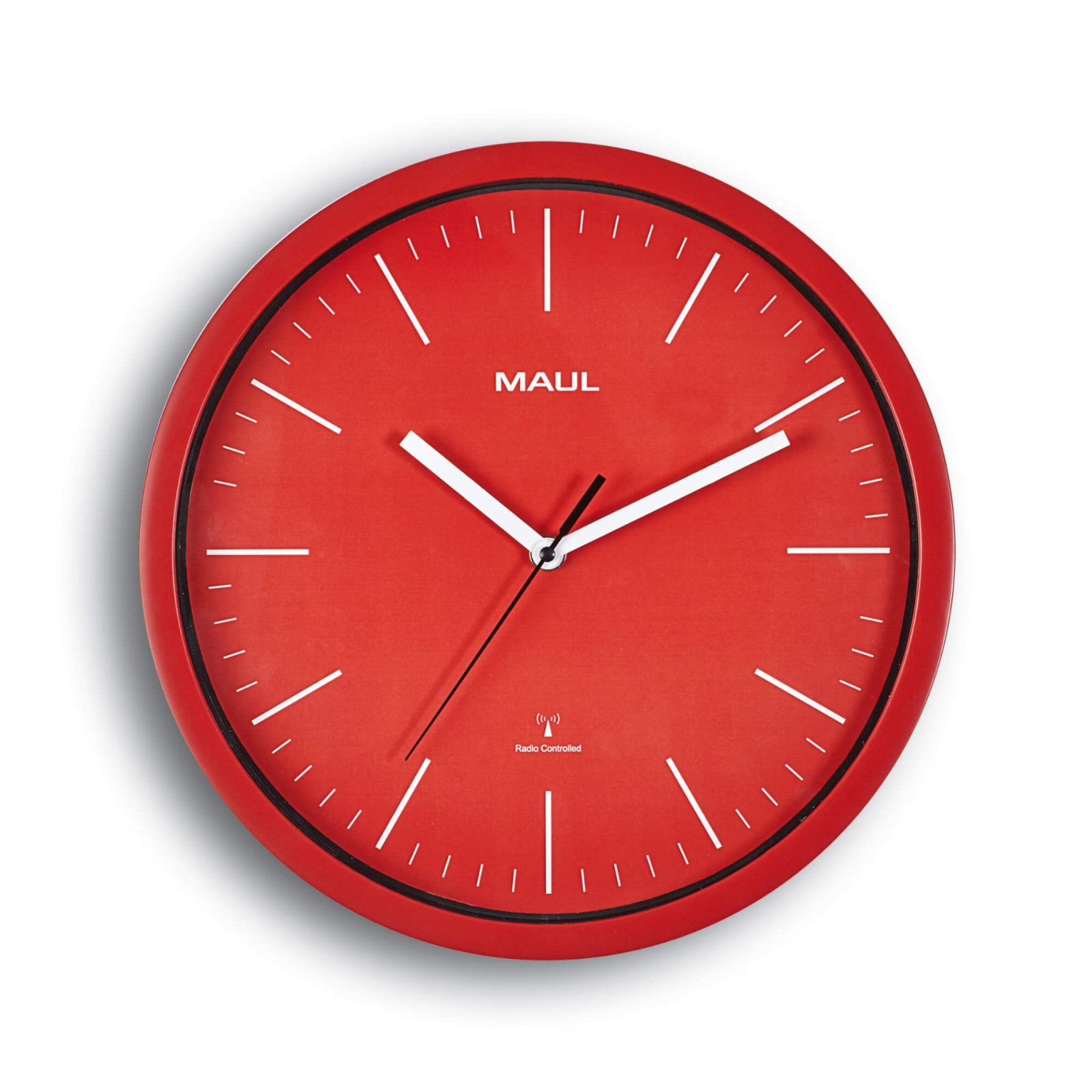 MAUL 9053425, Vägg, Digital klocka, Rund, Röd, AA, 1,5 V