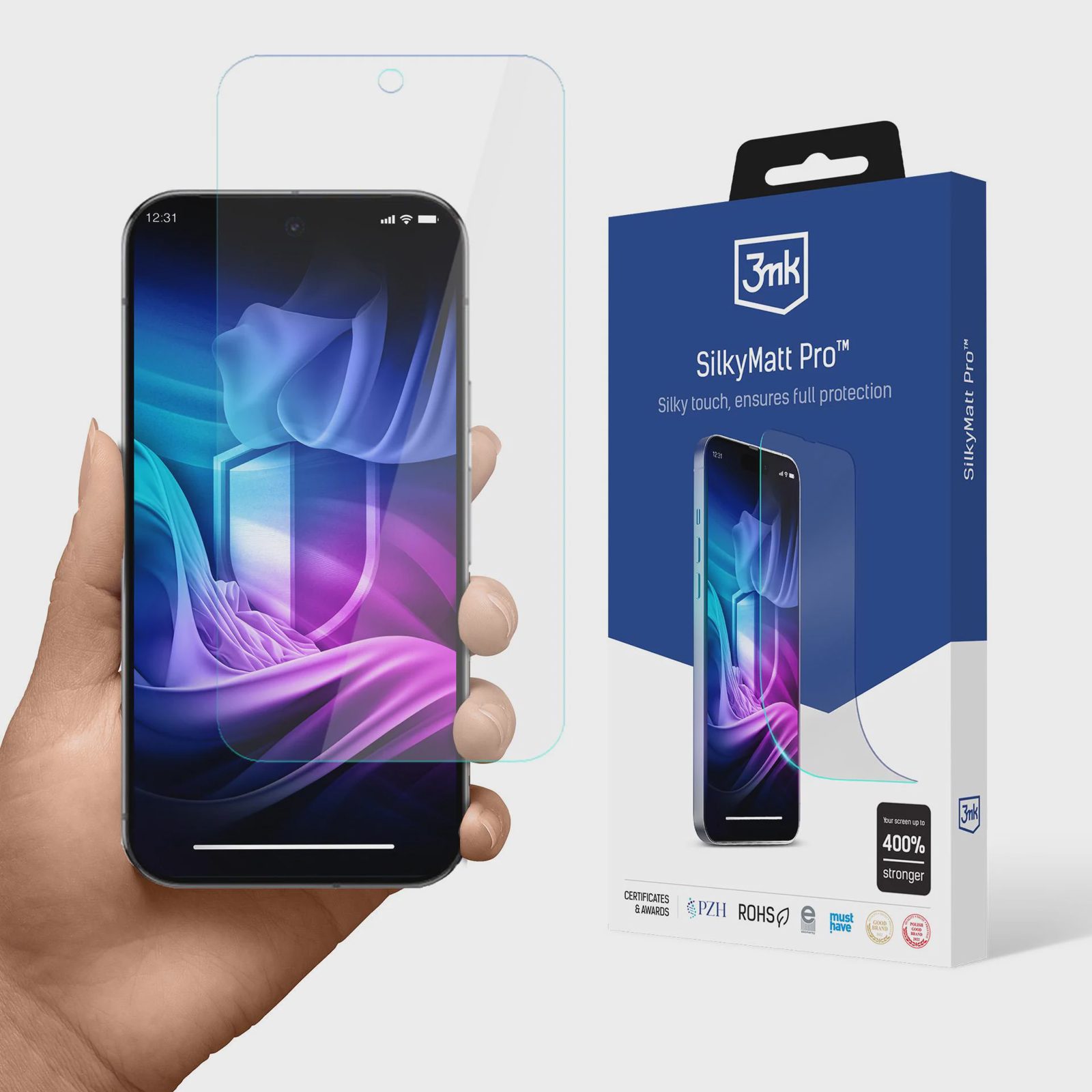 3mk Silky Matt Pro skärmskydd för Google Pixel 9 Pro XL