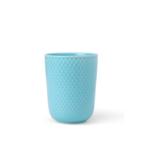 Lyngby Porcelæn - Rhombe Color Mugg - 33 cl - Turkos