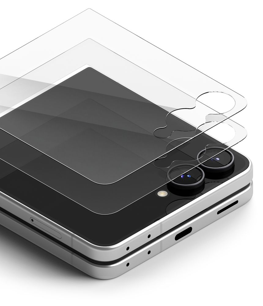 Ringke Cover Display Pro, 2-pack härdat glas till Samsung Galaxy Z Flip 8, bild 2