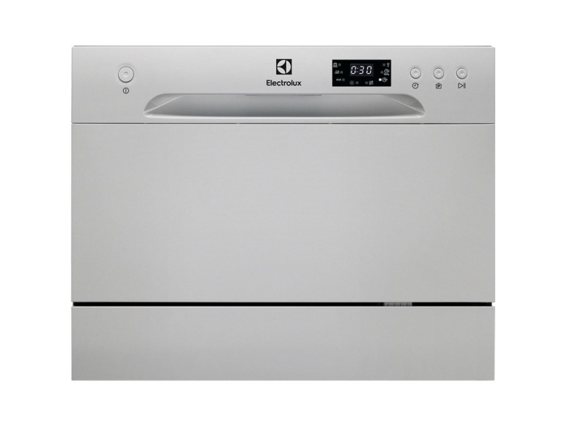 Electrolux ESF2400OS - Bänkdiskmaskin - bredd: 55 cm - djup: 50 cm - höjd: 43,8 cm - Rostfritt stål - 52 dB