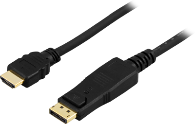 DisplayPort till HDMI ha-ha Svart 1m