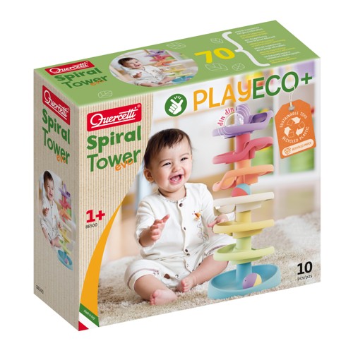 Quercetti PLAYBIO Spiral Tower EVO