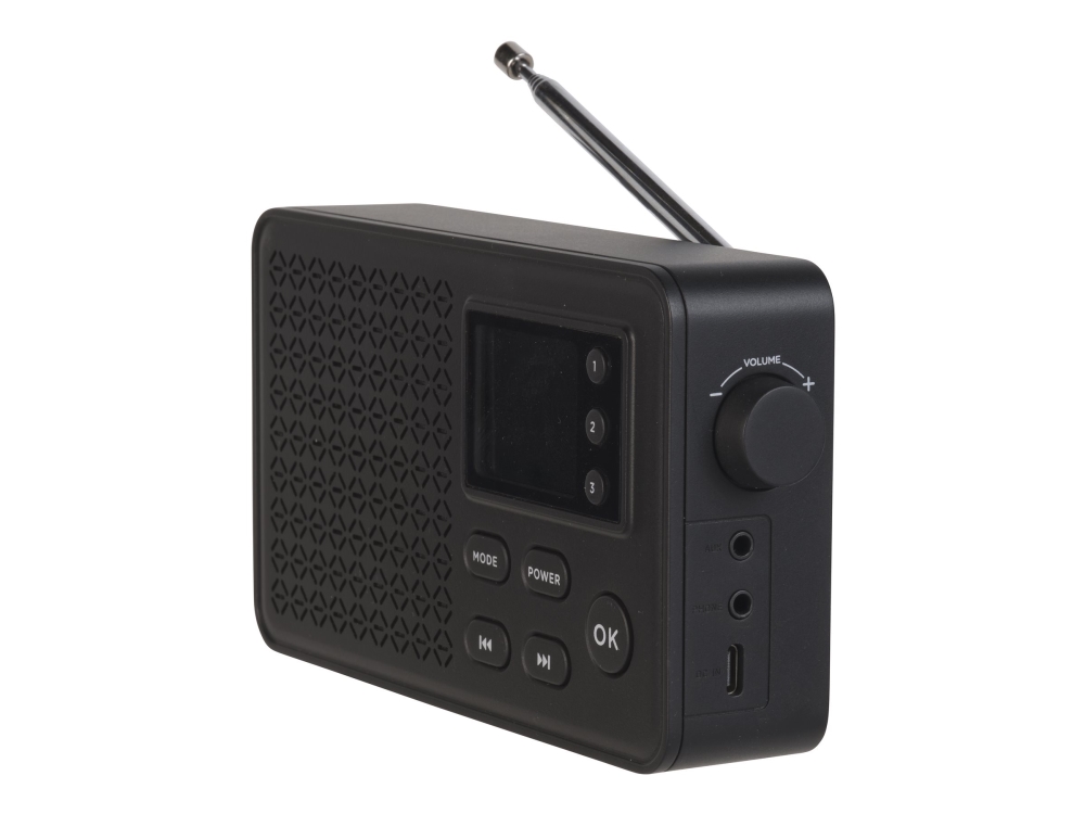 Denver DAB-57 FM/DAB+-radio, svart