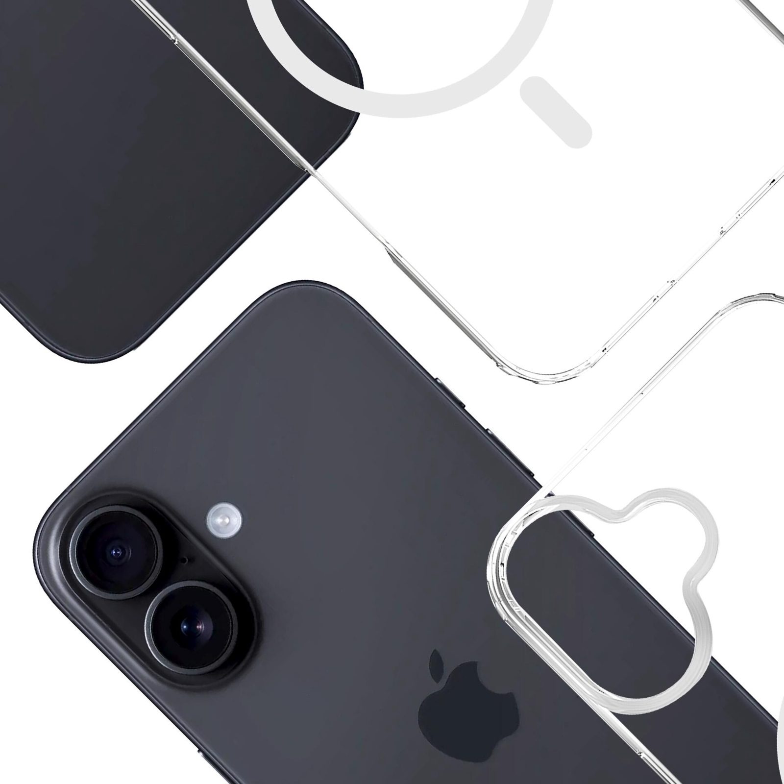 3MK 5903108664752, Mobilskal, Apple, iPhone 17, 16 cm (6.3), Transparent, bild 3
