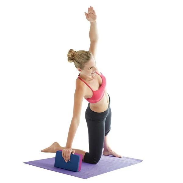 Gaiam Yoga Block Storm Grey, bild 2
