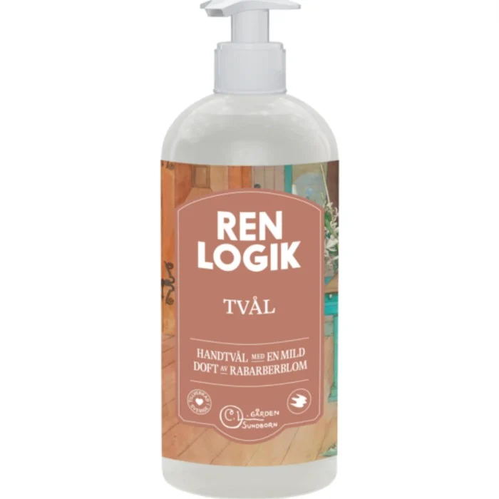 Ren Logik Liquid Soap Rhubarb Flower 500 ml, bild 2