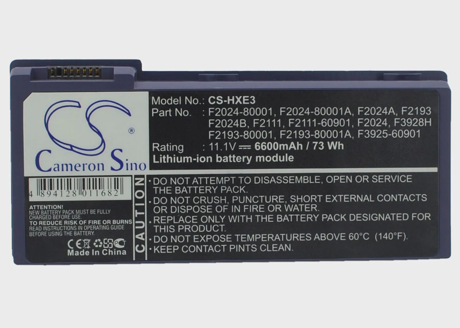 Batteri till Laptop, Bärbar dator för HP OmniBook XE3B-F2305W, OmniBook XE3-GF-F3966H m.fl.