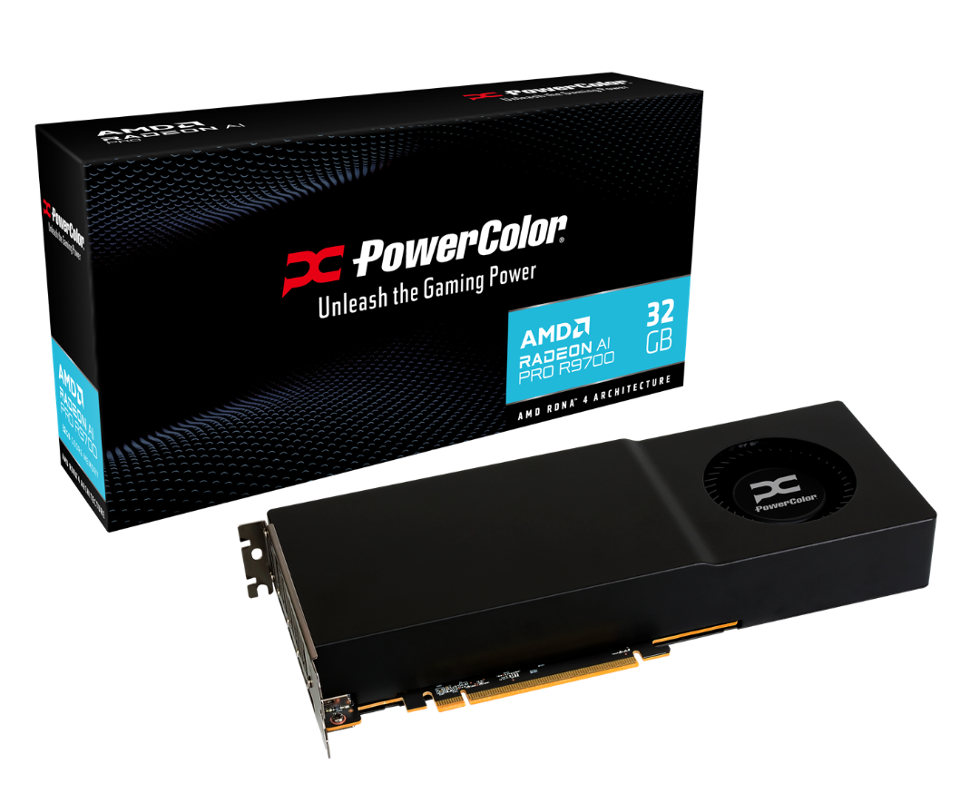 Powercolor Radeon AI Pro R9700 32GB, bild 5